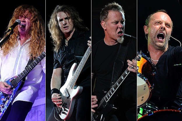 Dave Mustaine / David Ellefson / James Hetfield / Lars Ulrich Dave Mustaine / David Ellefson / James Hetfield / Lars Ulrich