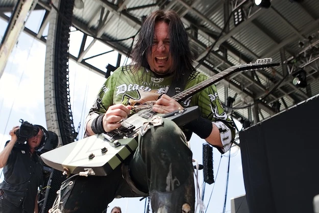 Five Finger Death Punch's Jason Hook Five Finger Death Punch's Jason Hook