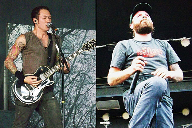 Matt Heafy of Trivium / Anders Friden of In Flames Matt Heafy of Trivium / Anders Friden of In Flames