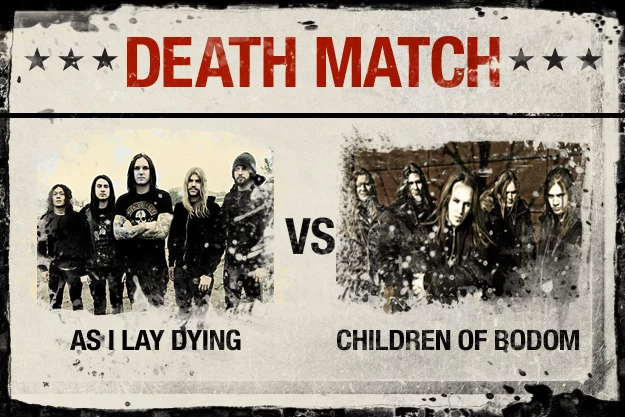 As I Lay Dying vs. Children of Bodom As I Lay Dying vs. Children of Bodom
