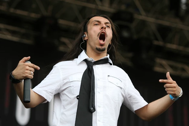 Andrea Ferro of Lacuna Coil Andrea Ferro of Lacuna Coil