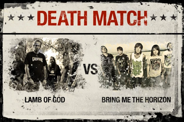 Lamb of God vs. Bring Me the Horizon Lamb of God vs. Bring Me the Horizon