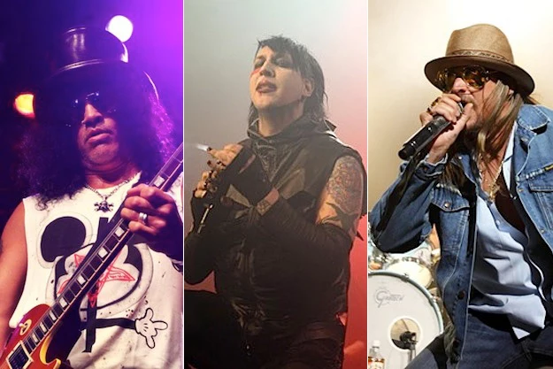 Slash / Marilyn Manson / Kid Rock Slash / Marilyn Manson / Kid Rock
