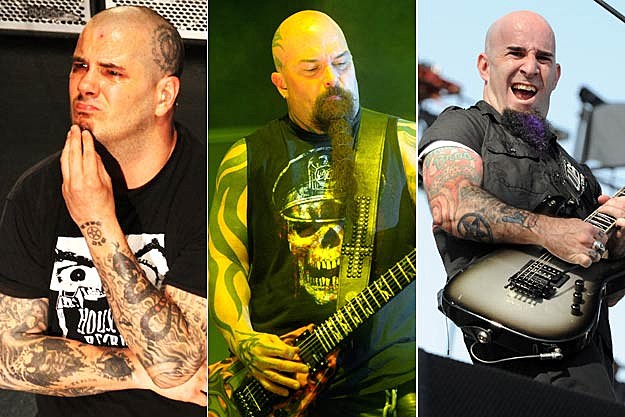 Philip Anselmo-Kerry King-Scott Ian Pantera-Slayer-Anthrax
