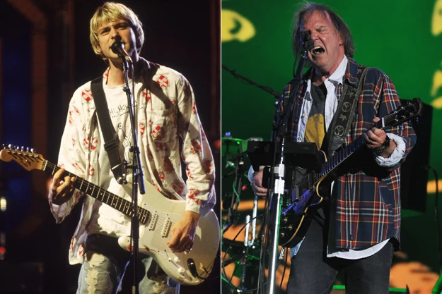 Kurt Cobain-Neil Young Nirvana-Neil Young
