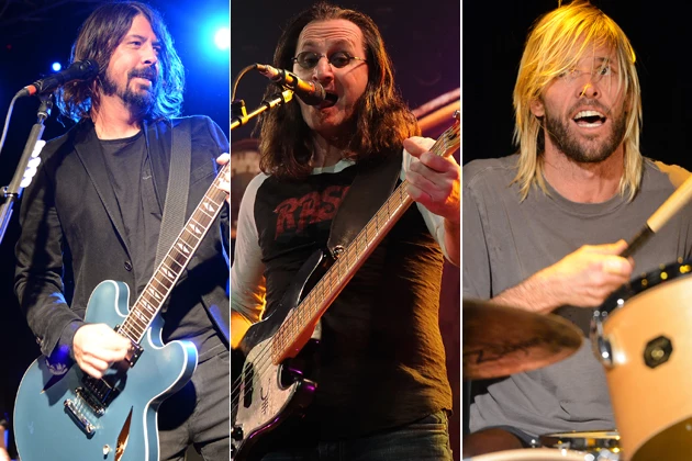 Dave Grohl-Geddy Lee-Taylor Hawkins Dave Grohl-Geddy Lee-Taylor Hawkins