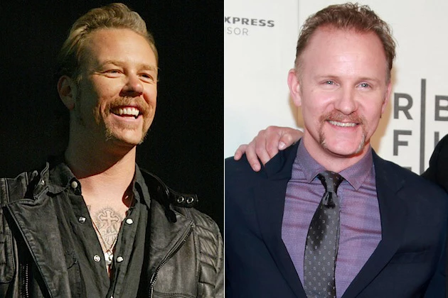 James Hetfield / Morgan Spurlock James Hetfield / Morgan Spurlock