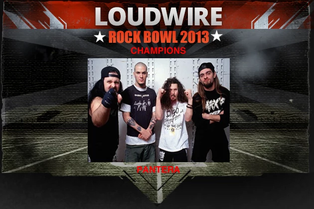 Loudwire Rock Bowl Champions - Pantera Loudwire Rock Bowl Champions - Pantera