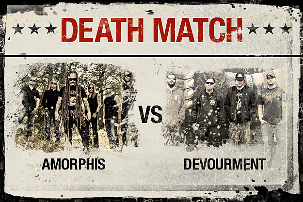 Amorphis vs. Devourment Amorphis vs. Devourment