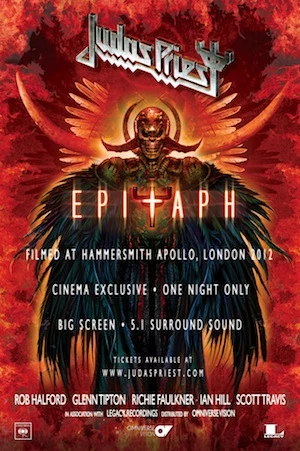 Judas Priest, 'Epitaph' Screenings Judas Priest, 'Epitaph' Screenings