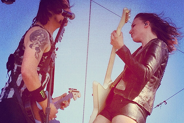 Halestorm at Rockfest 2013 (Loudwire) Halestorm at Rockfest 2013 (Loudwire)