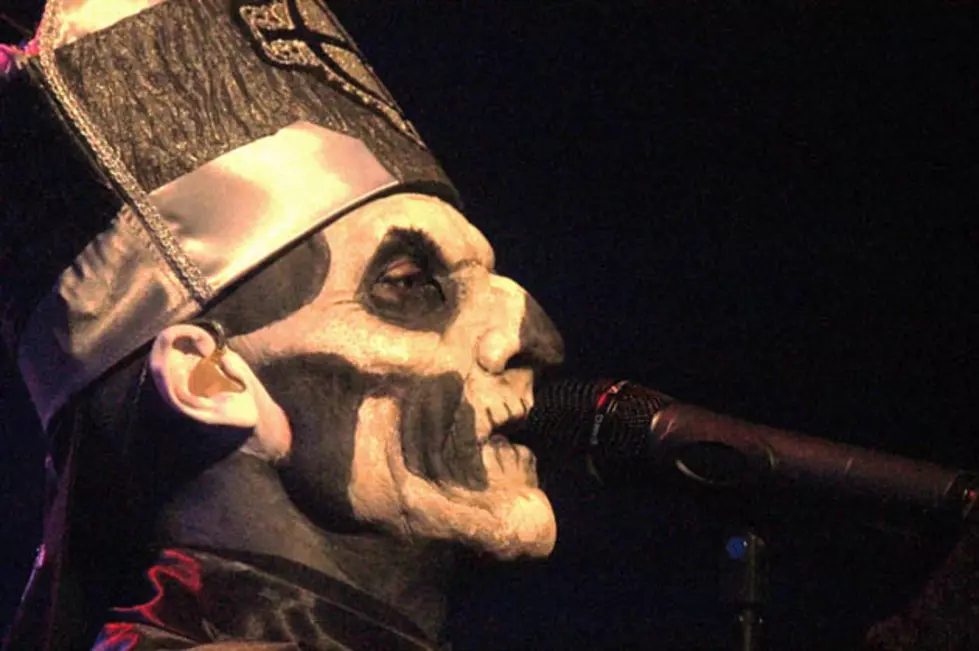 Ghost B.C. Singer Papa Emeritus II Removes Makeup for Three-Song Set