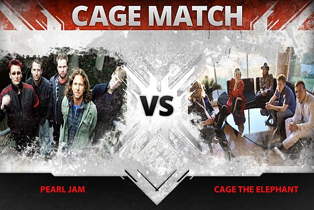 Pearl Jam vs Cage the Elephant Pearl Jam vs Cage the Elephant