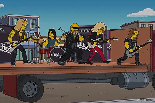 Judas Priest on 'The Simpsons' Judas Priest on 'The Simpsons'