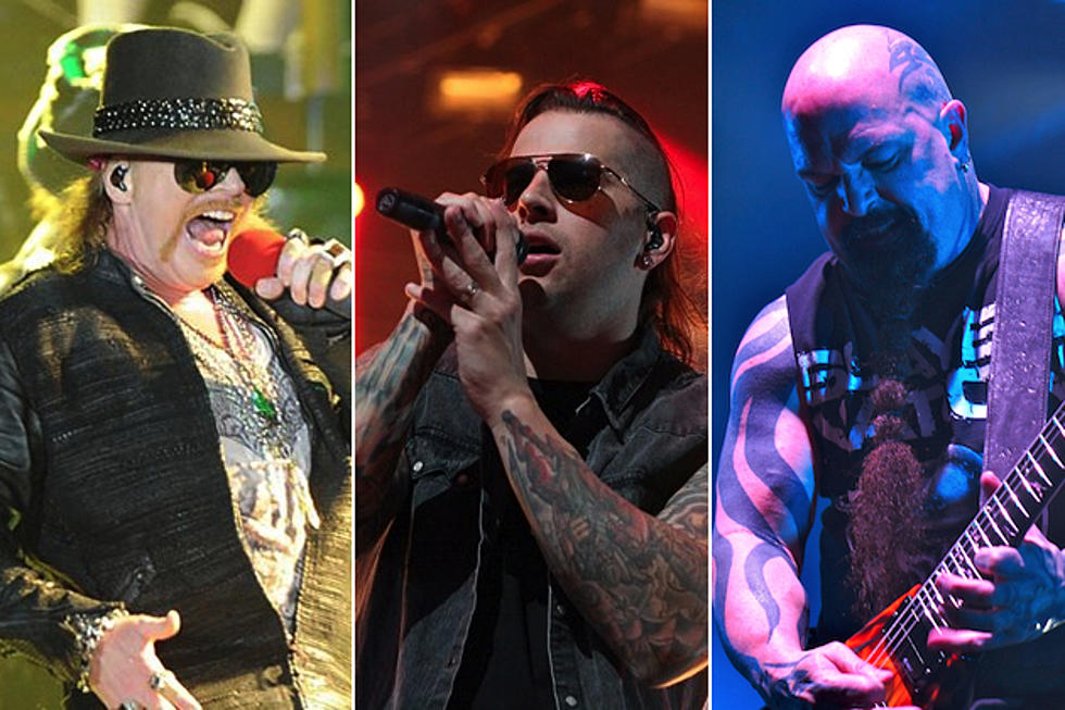 Rock on the Range 2014 Lineup: Guns N&#8217; Roses, Avenged Sevenfold, Slayer, Kid Rock, 5FDP + More
