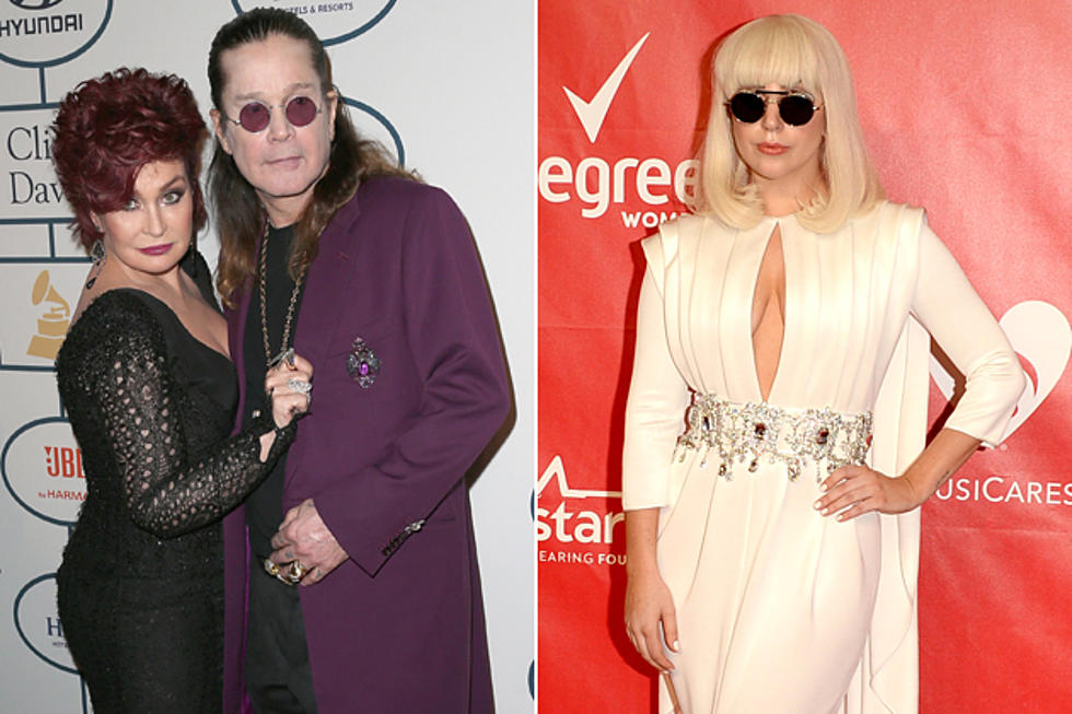 The Osbournes and Lady Gaga Mend Fences at 2014 MusiCares Event