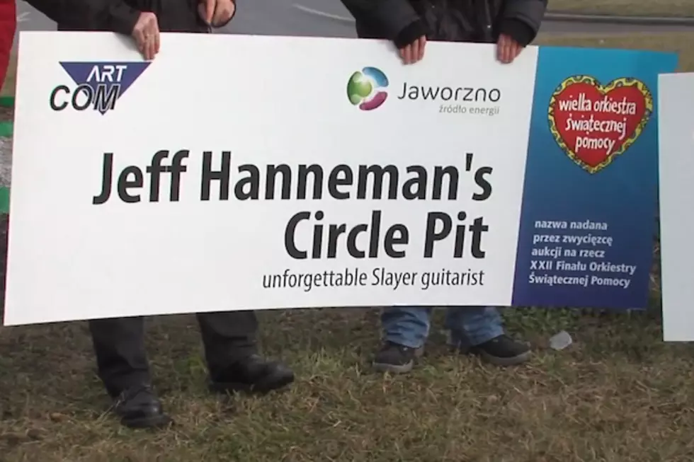Traffic Circle in Poland Renamed Jeff Hanneman's Circle Pit