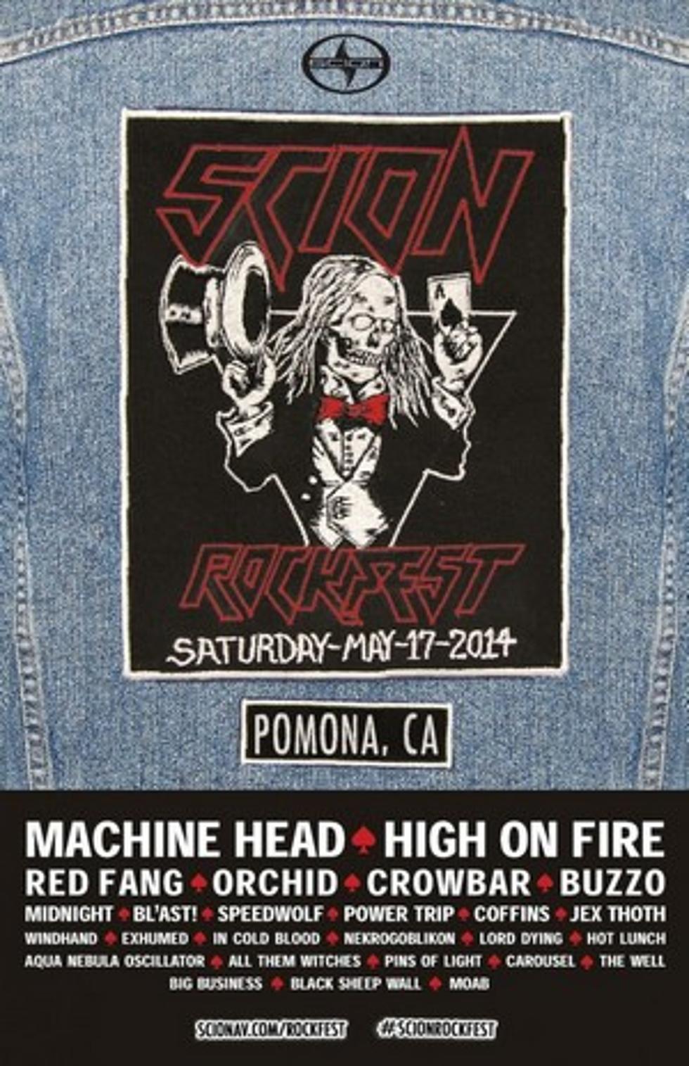 Machine Head To Headline 2014 Scion Rock Fest