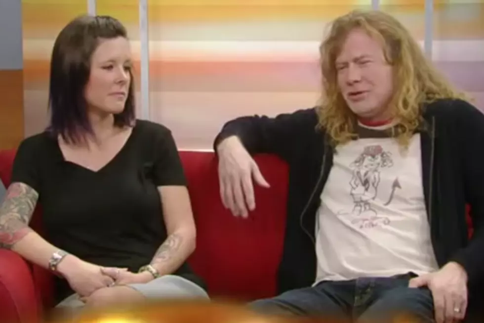 Born-Deaf Megadeth Fan Appears on TV With Dave Mustaine To Discuss First Rock Concert
