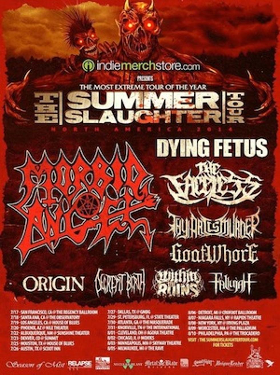 Dates Revealed for Morbid Angel-Headlined 2014 Summer Slaughter Tour