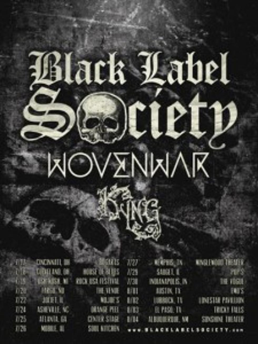 Black Label Society Recruit Wovenwar + Kyng for 2014 U.S. Summer Tour