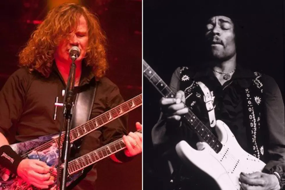 Dave Mustaine Covers Hendrix Version of National Anthem