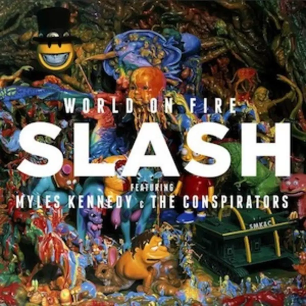 Slash Reveals Details for Third Solo Album 'World on Fire'