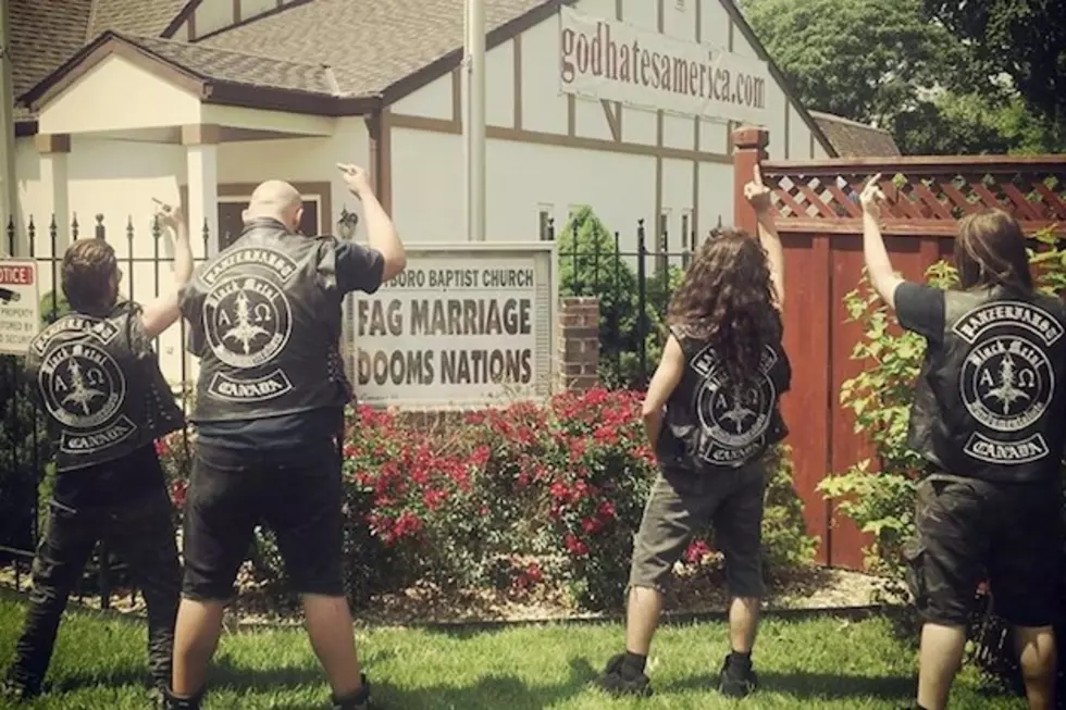 Black Metal Band Panzerfaust Piss on the Westboro Baptist Church &#8211; Literally!