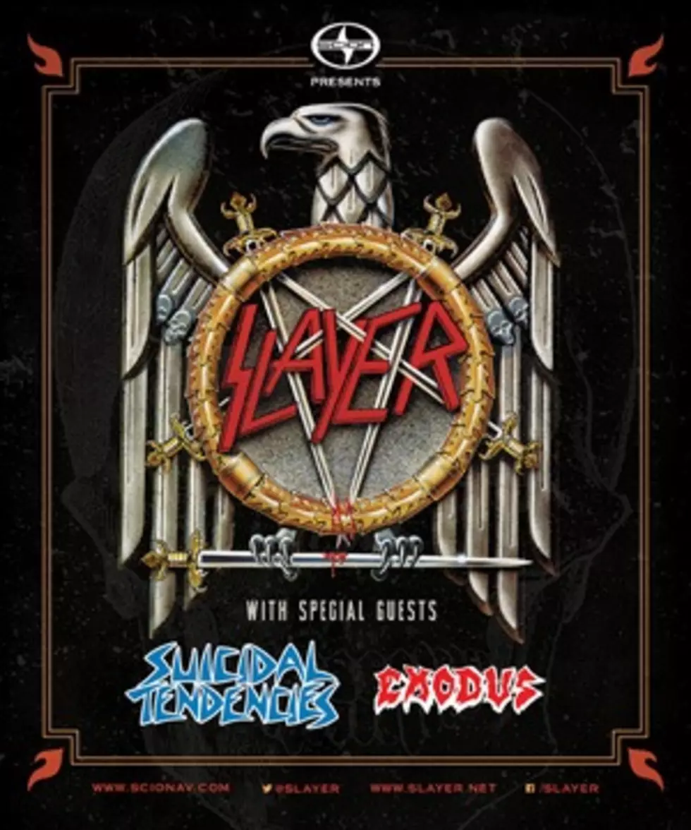 Slayer, Suicidal Tendencies + Exodus Announce 2014 Fall U.S. Tour