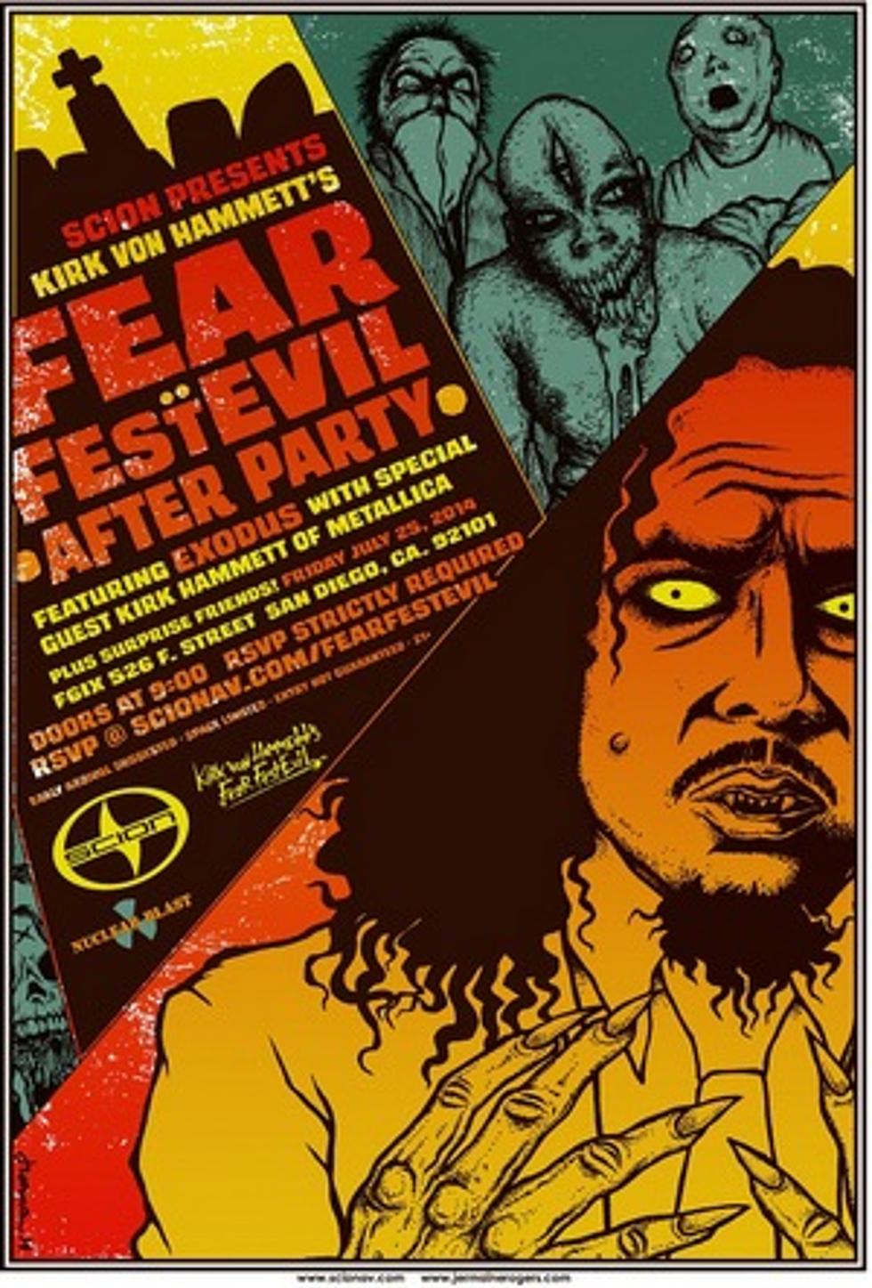 Metallica&#8217;s Kirk Hammett To Jam With Exodus at Fear FestEvil Show During Comic-Con