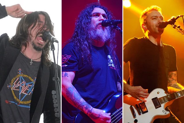 Foo Fighters Slayer Rise Against Foo Fighters Slayer Rise Against