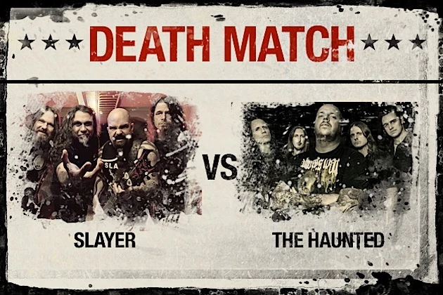 Slayer vs. The Haunted Slayer vs. The Haunted