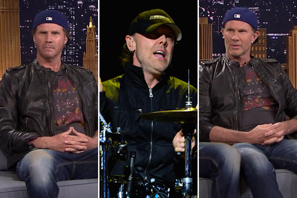Lars Ulrich on Will Ferrell-Chad Smith Drummer Challenge: ‘Bring It On’