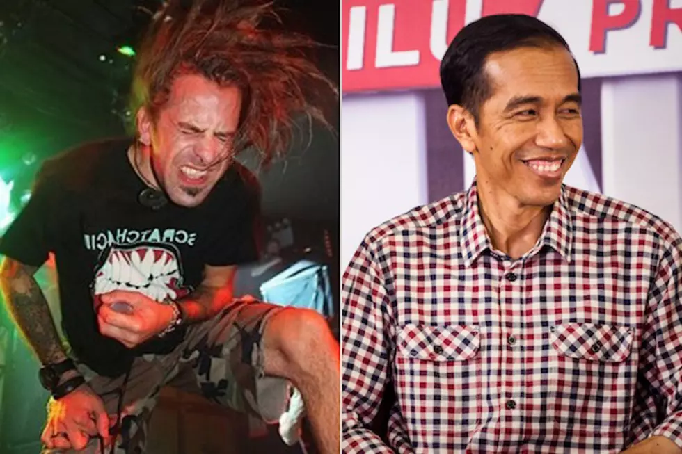 Lamb of God’s Randy Blythe Salutes Indonesia’s Metalhead President Elect Joko Widodo