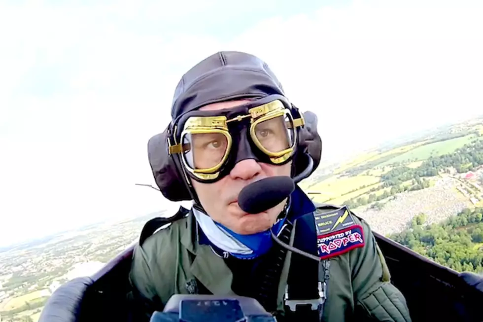 Iron Maiden Unveil Bruce Dickinson ‘Red Baron’ Plane Footage From WWI Reenactment