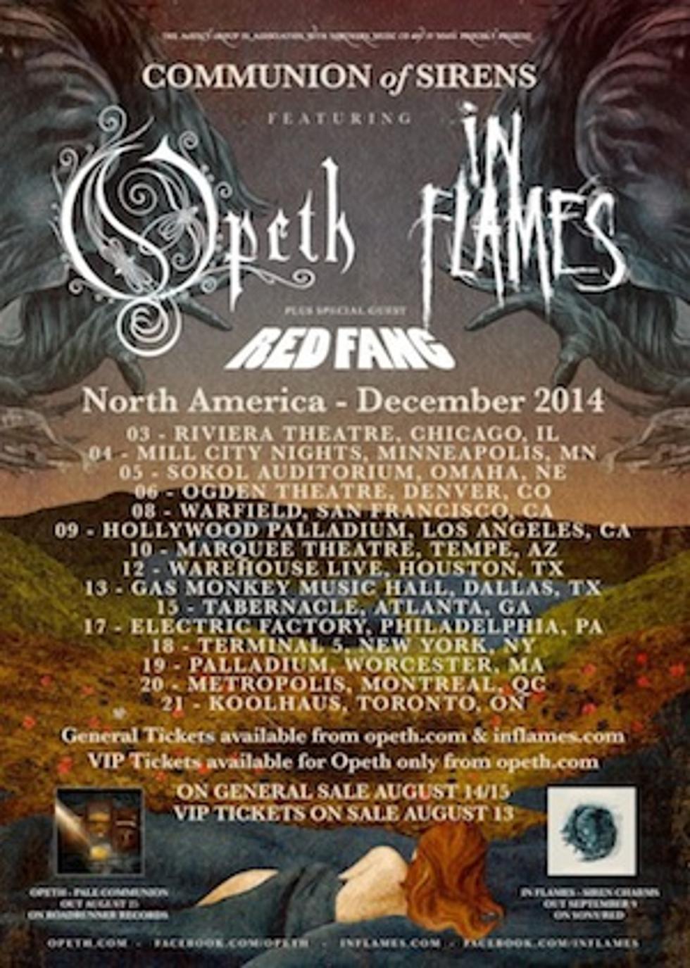 Opeth + In Flames Announce 2014 North American Tour With Red Fang