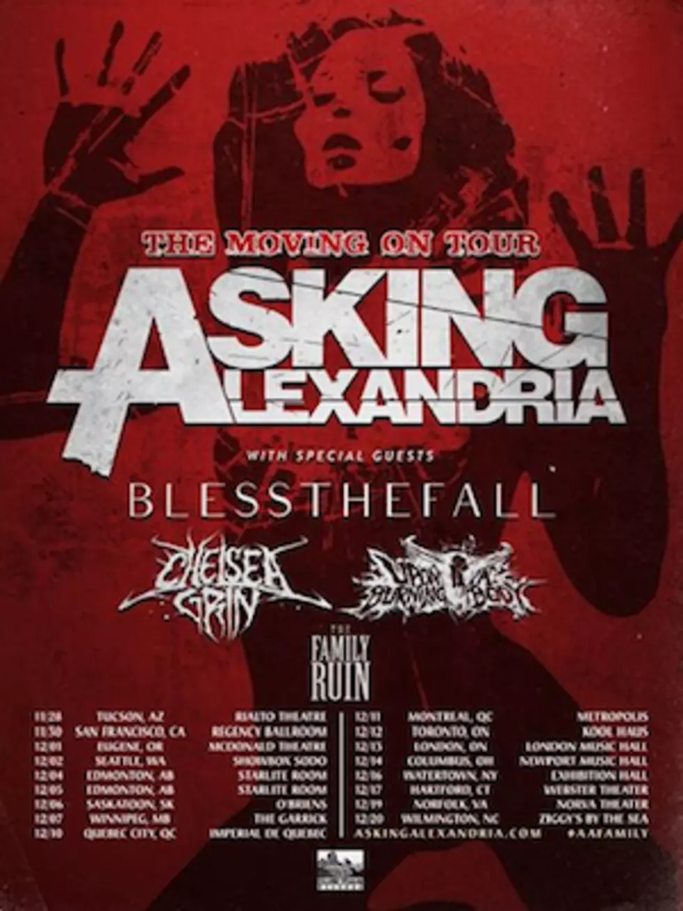 Asking Alexandria Announce ‘The Moving On Tour’ With Blessthefall, Chelsea Grin + More