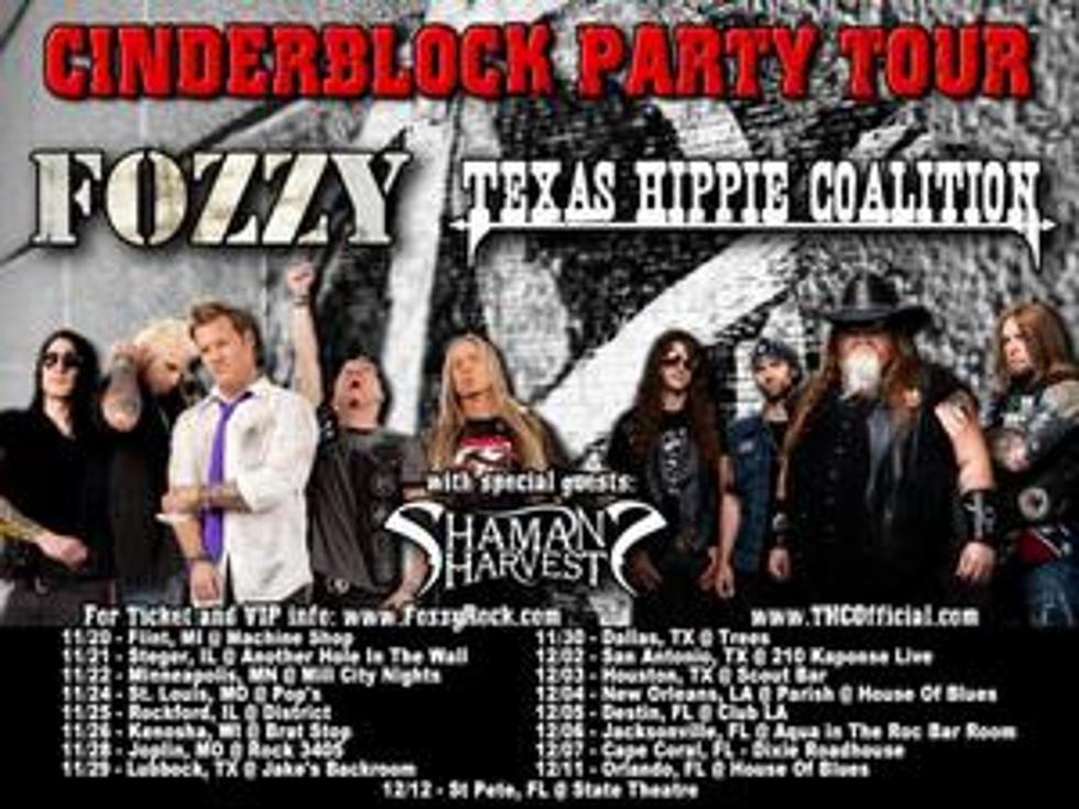Fozzy Announce New Bassist Jeff Rouse + Winter 2014 Headlining Tour