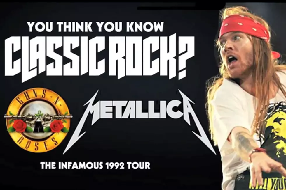 Revisit the Chaotic 1992 Guns N' Roses + Metallica Tour