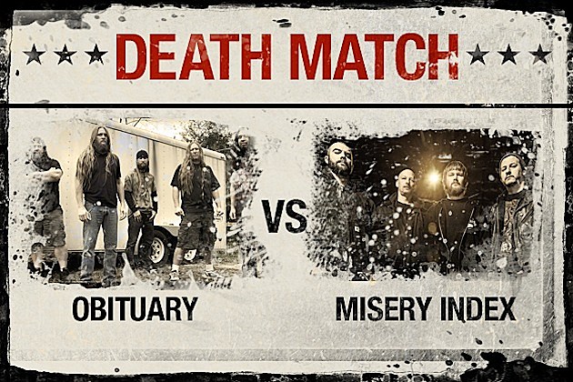Obituary vs. Misery Index Obituary vs. Misery Index