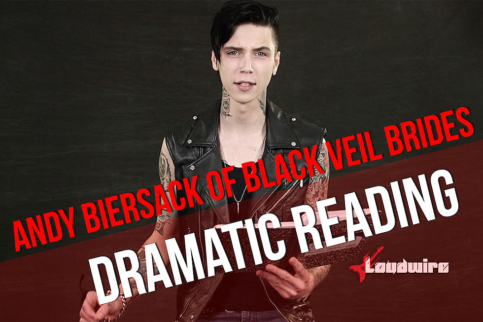 Black Veil Brides’ Andy Biersack: Dramatic Reading of Fan Fiction [Exclusive Video]