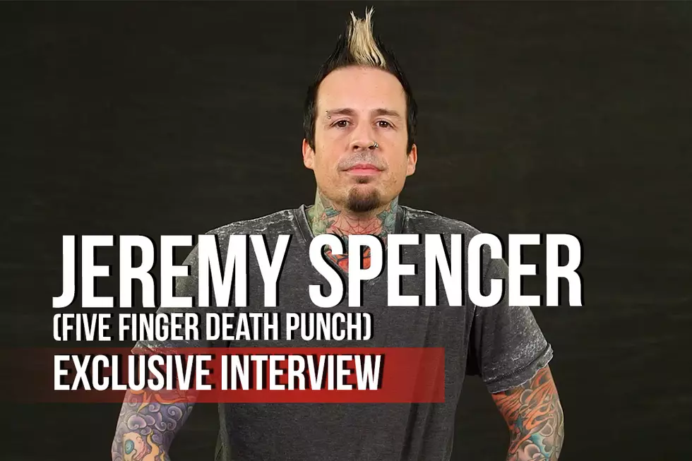Jeremy Spencer Discusses Best-Selling Book 'Death Punch'd'