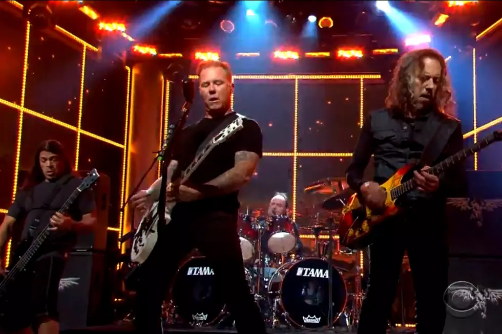 Metallica Continue &#8216;Craig Ferguson&#8217; Residency by Rocking &#8216;Fuel&#8217;