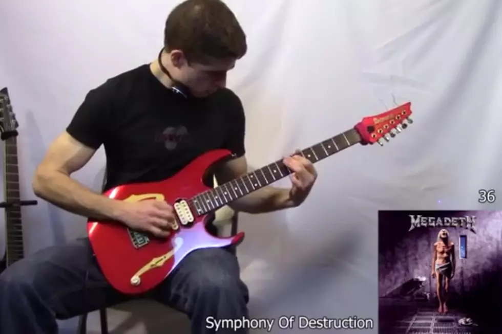 Guitarist Creates Epic Medley of All 160 Megadeth Songs in Chronological Order