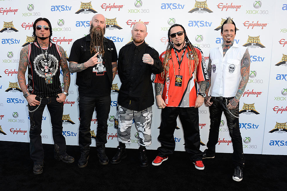 Five Finger Death Punch Perform for U.S. Navy Troops in Japan