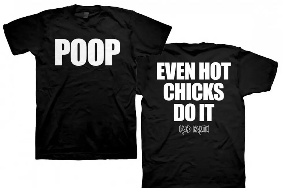 Iced Earth Want You to Buy Their 'Poop' Shirt