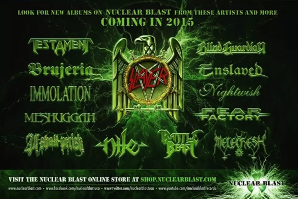 Slayer, Testament, All Shall Perish, Meshuggah + More Confirmed to Release New Albums in 2015