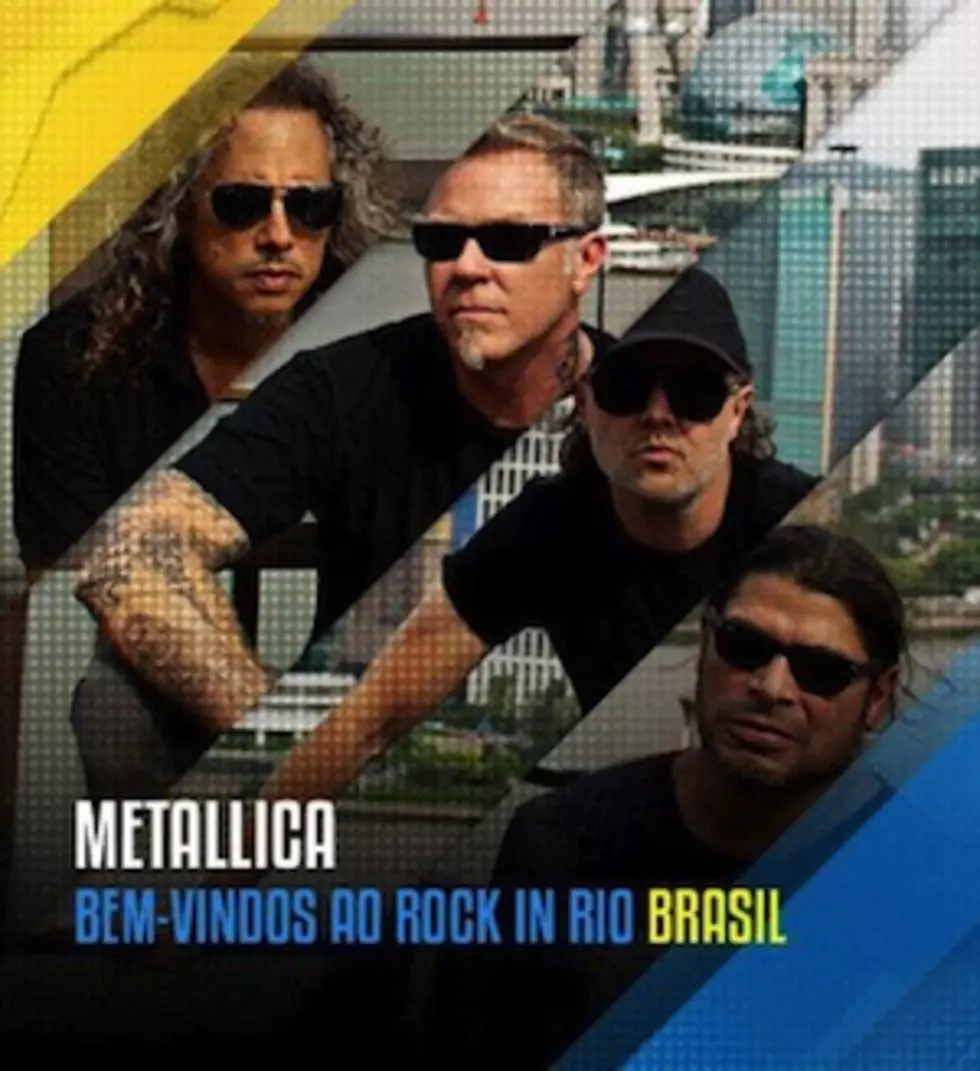 Metallica to Headline 2015 Rock in Rio Brazilian Festival
