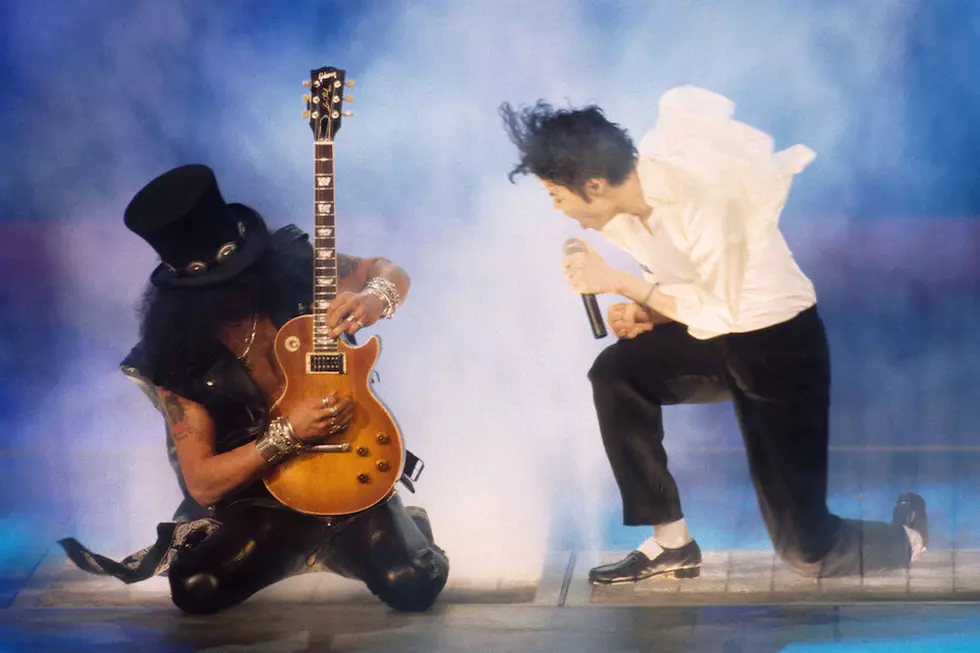 Former GN'R Rep Blames Michael Jackson for Axl + Slash Split