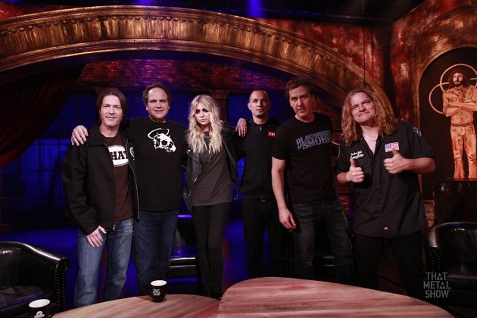 Taylor Momsen + Mark Tremonti Guest and A.J. Pero Tribute on &#8216;That Metal Show&#8217;